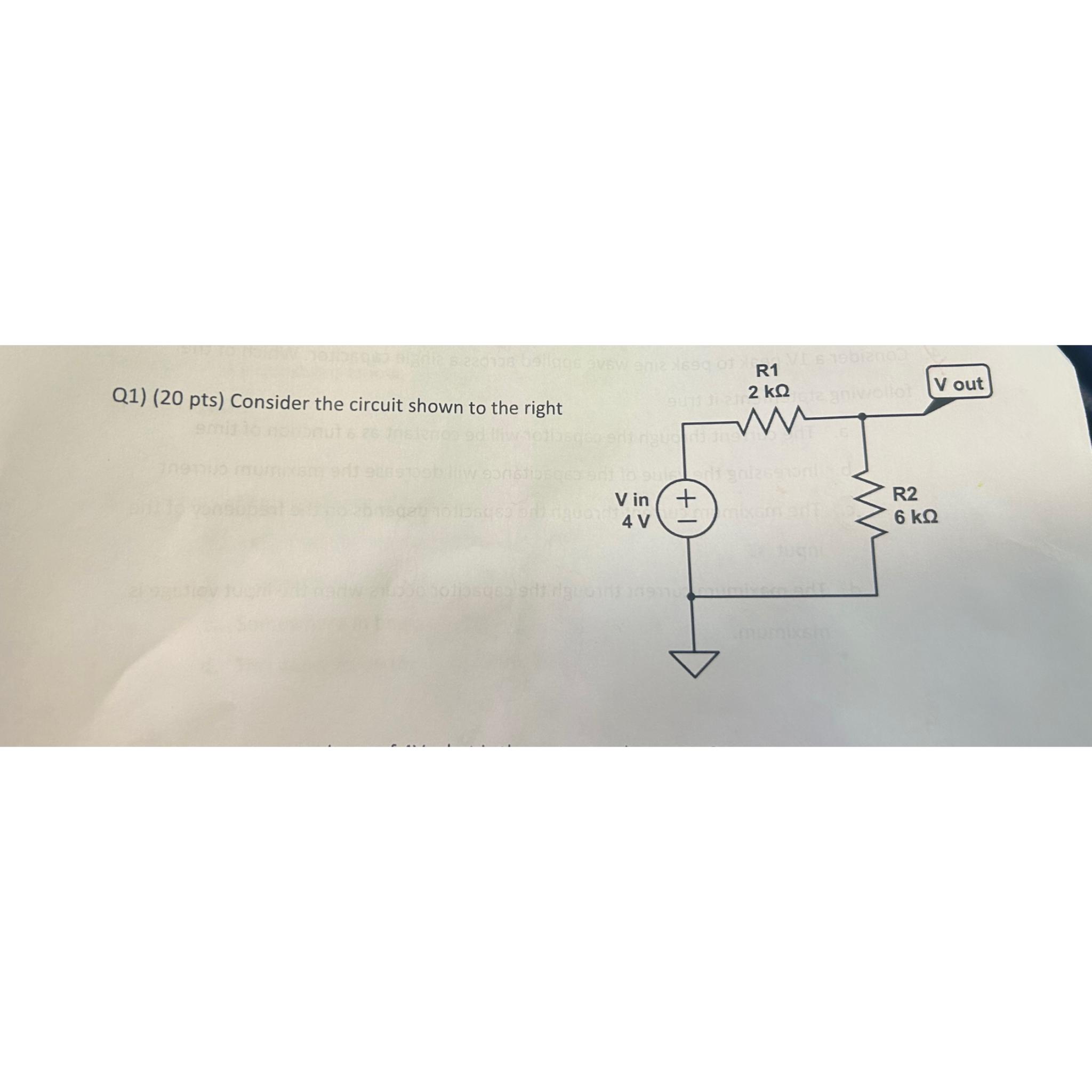 How Much Power Is Dissipated By Each Resistor In This Chegg