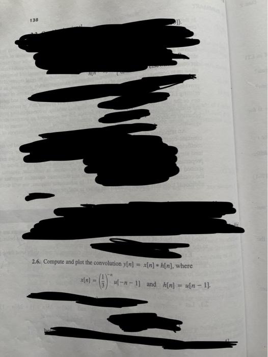 Solved Compute And Plot The Convolution Y N X N H N Chegg