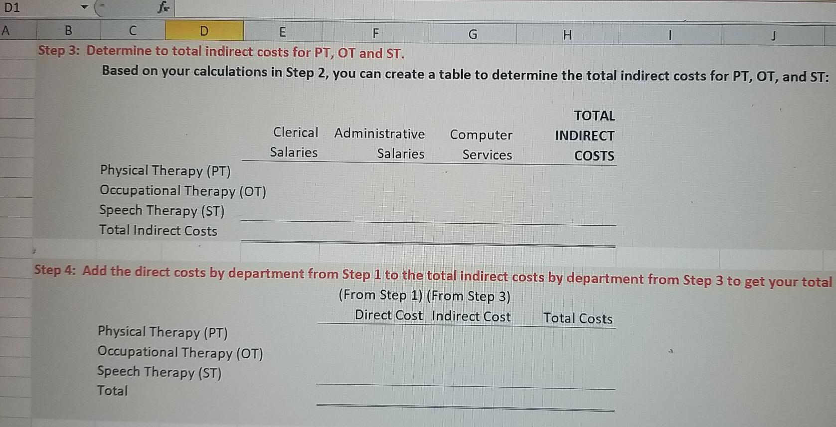 Solved A B C D E F G H L Gha Template This Assignment Is Chegg