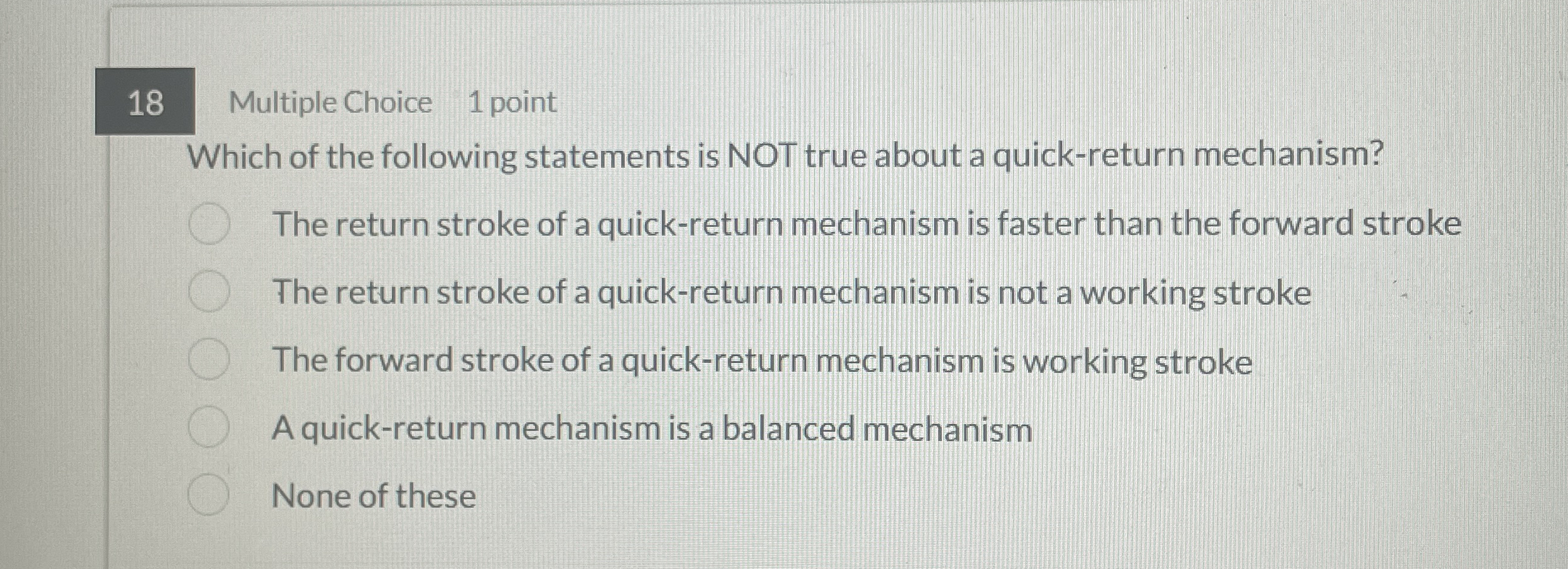 Solved 18Multiple Choice1 PointWhich Of The Following Chegg