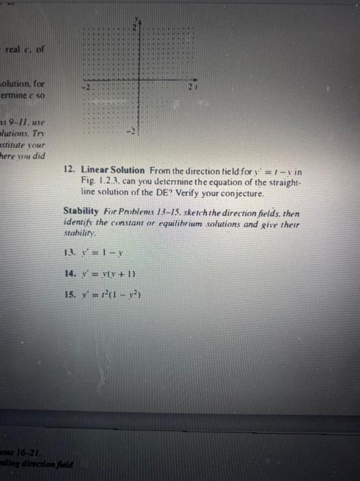 Solved Verification For Each Differential Equation Verify Chegg