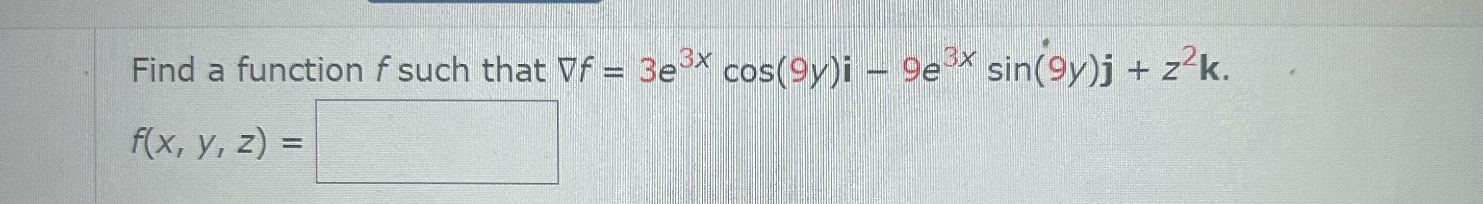 Solved Find A Function F Such That Chegg