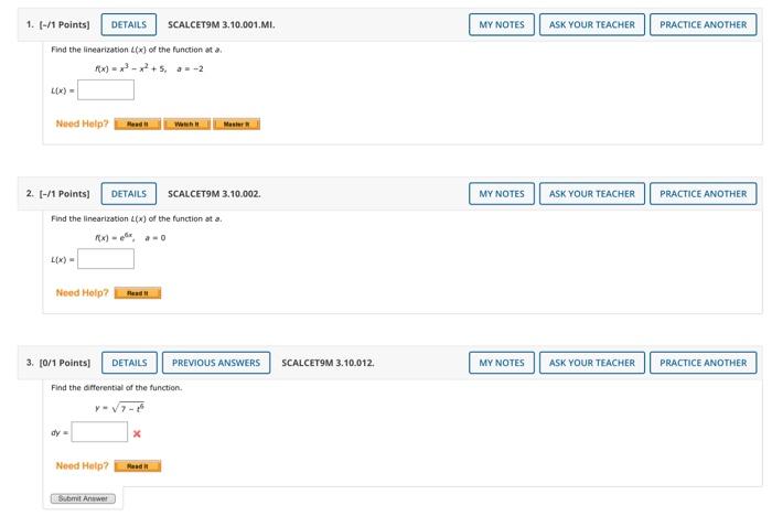 Solved Points Details Scalcet M Mi My Chegg