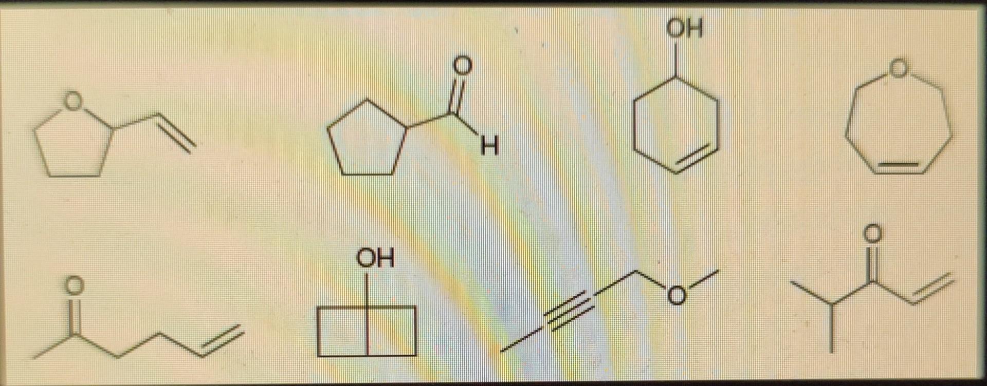 Solved A Compound With Molecular Formula C H O Gives The Chegg