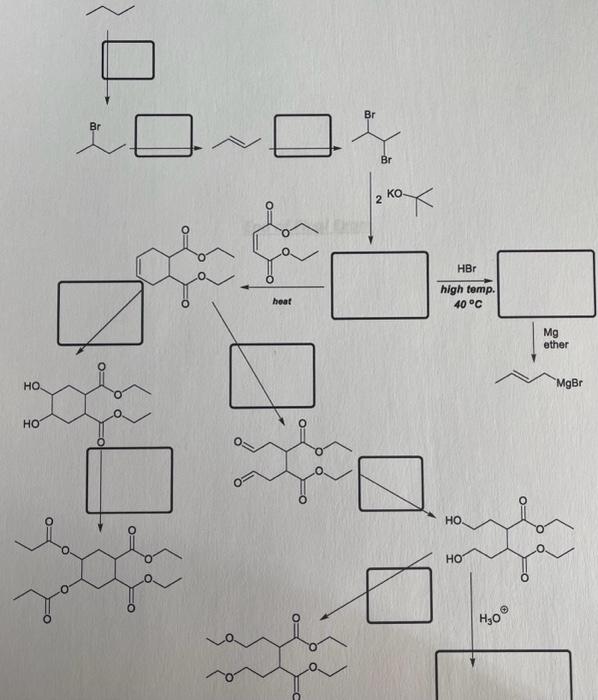 Solved Provide The Missing Products Reactants Or Reagents Chegg