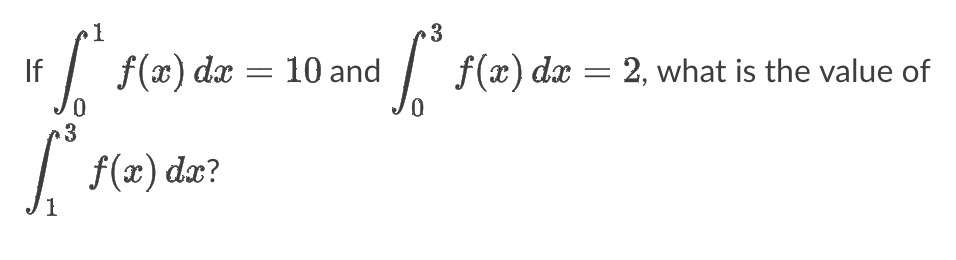 Solved If 01f X Dx 10 And 03f X Dx 2 Chegg