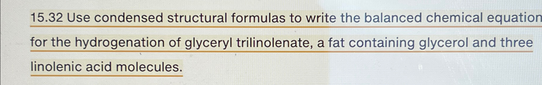 Solved Use Condensed Structural Formulas To Write The Chegg