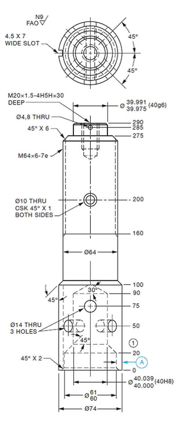 Terminal Stud Hole Size Reference Chart