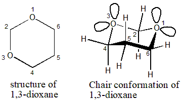 Solved The Most Stable Chair Conformation Of 1 3 Dioxane 5 Ol Has Chegg Com Solved The Most Stable Chair Conformation Of 1 3 Dioxane 5 Ol Has Chegg Com