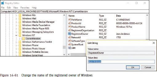 Editing And Restoring The Registrywhen You Install Windows Chegg Com