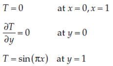 Solved Solve the steady-state, 2-D heat conduction equation | Chegg.com