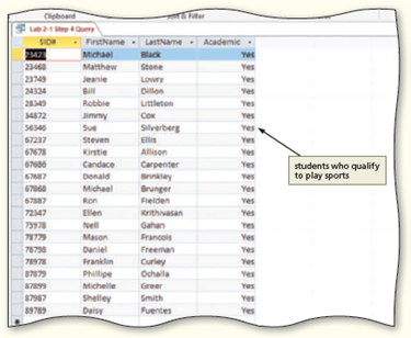 Solved: Lab: Querying the Lancaster College DatabaseInstructions ...