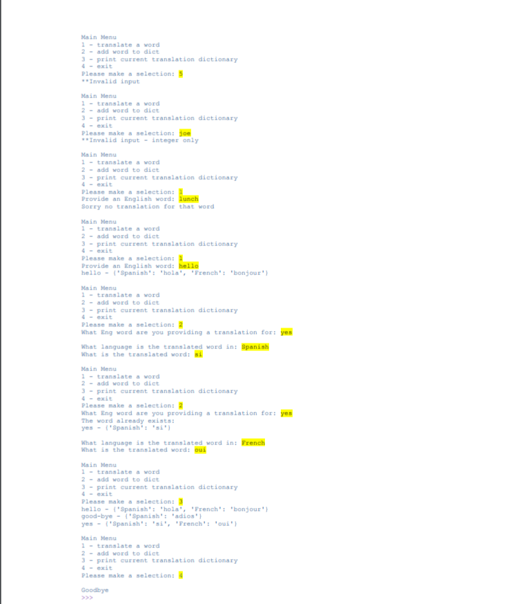 Create A Program Using Python That Provides A Simp Chegg Com