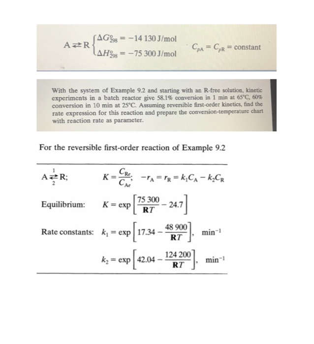 Solved Dgo 14 130 J Mol 298 Cpa Cor Constant Dh29 75 Chegg Com