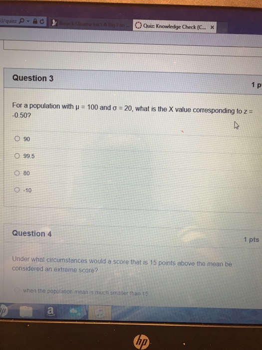 Solved Fan O Quiz Knowledge Check C Question 3 1 P For Chegg Com