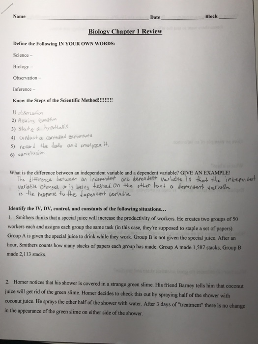 I Have A Chapter Test Tommorow And My Teacher Gave Me Chegg 