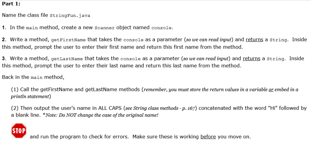 Solved Please Help Me With This Exercises In Java Just U