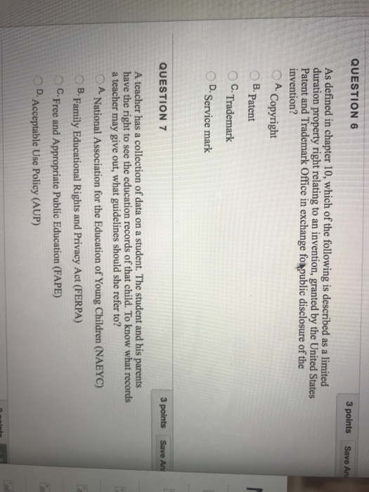 Getting Fape Asking Right Questions >> Solved Question 6 3 Pointssave An As Defined In Chapter 1 Getting Fape Asking Right Questions >> Solved Question 6 3 Pointssave An As Defined In Chapter 1