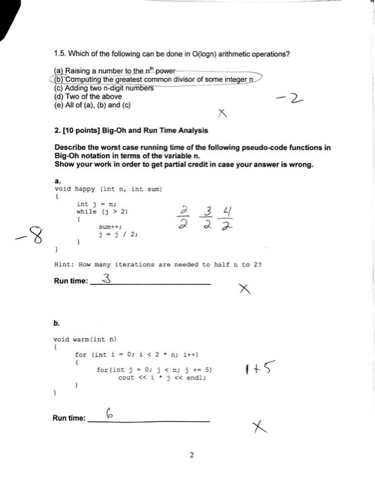 Solved Id 1 10 Points Multiple Choices Circle The An Chegg Com