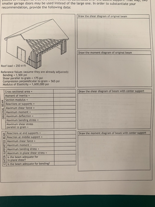 A Homeowner Attempted To Build A Detached Garage O Chegg Com