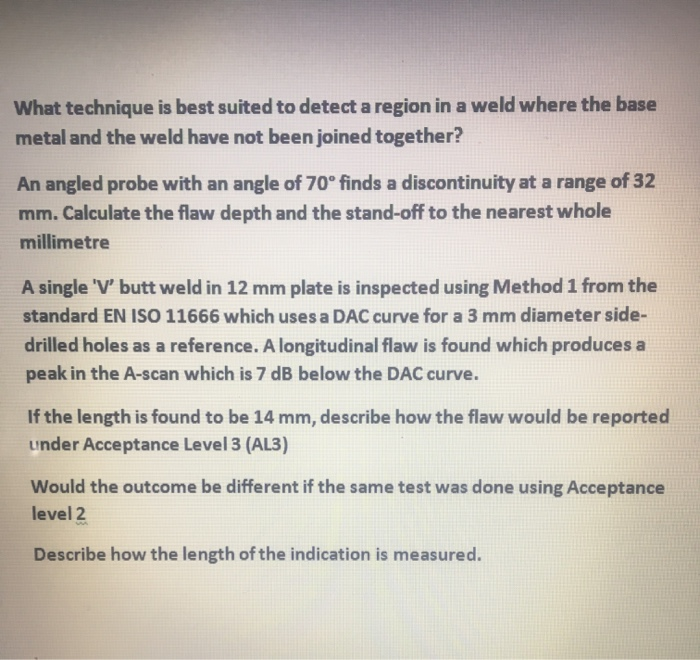 What Technique Is Best Suited To Detect A Region In A Chegg Com