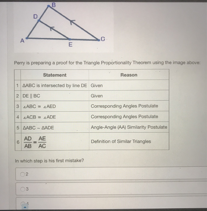 Triangle proportionality theorem