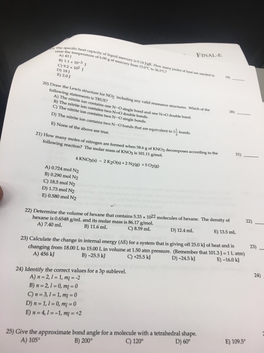 17 Final E G Carbon Dioxide Is An Example Of A A A Chegg Com