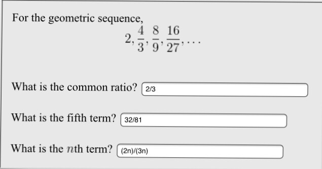 Write An Equation For The Nth Term Of Geometric Sequence 4 8 16 Tessshebaylo