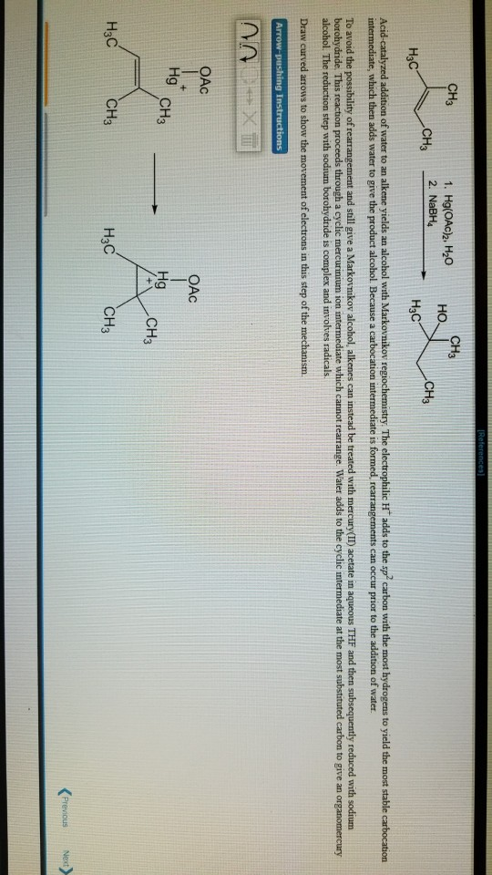 Formula For The Major Anic Product Of The Chegg 