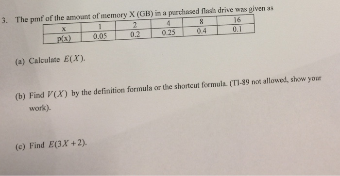 Homework pmf picture