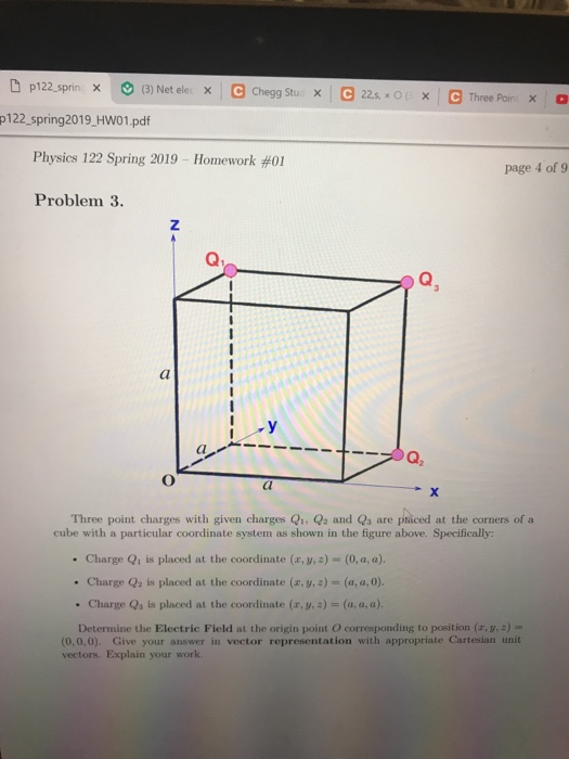 Solved P122 Sprin Three Poinxd P122 Spring2019 Hw01 Pdf P