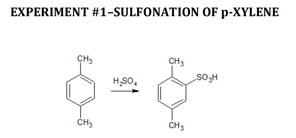 Solved 1 How Many P Xylene Monosulfonic Acids Are Possib Chegg Com