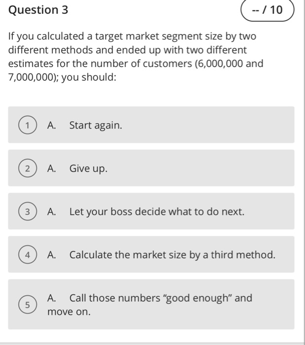 Market Sizing - How to Calculate Using Two Methods