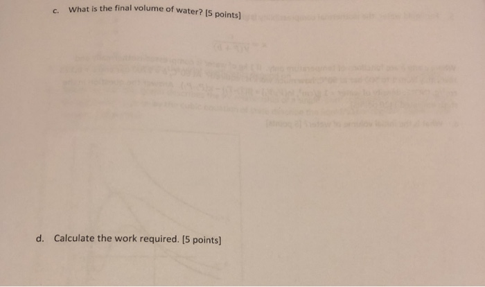 5 For Liquid Water The Isothermal Pressibility Chegg 
