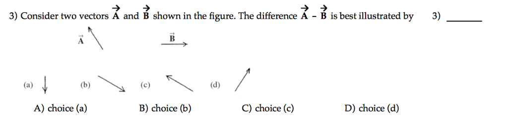 Solved: 3) Consider Two Vectors A And B Shown In The Figur... | Chegg.com