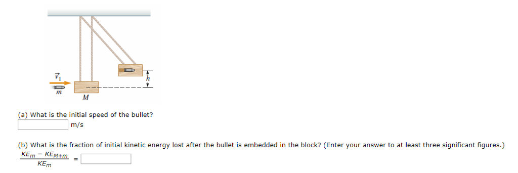 A What Is The Initial S D Of The Bullet M S A What Is The Initial S D Of The Bullet M S
