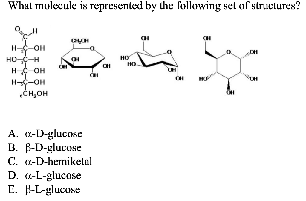 Solved What Molecule Is Represented By The Following Set Chegg Com