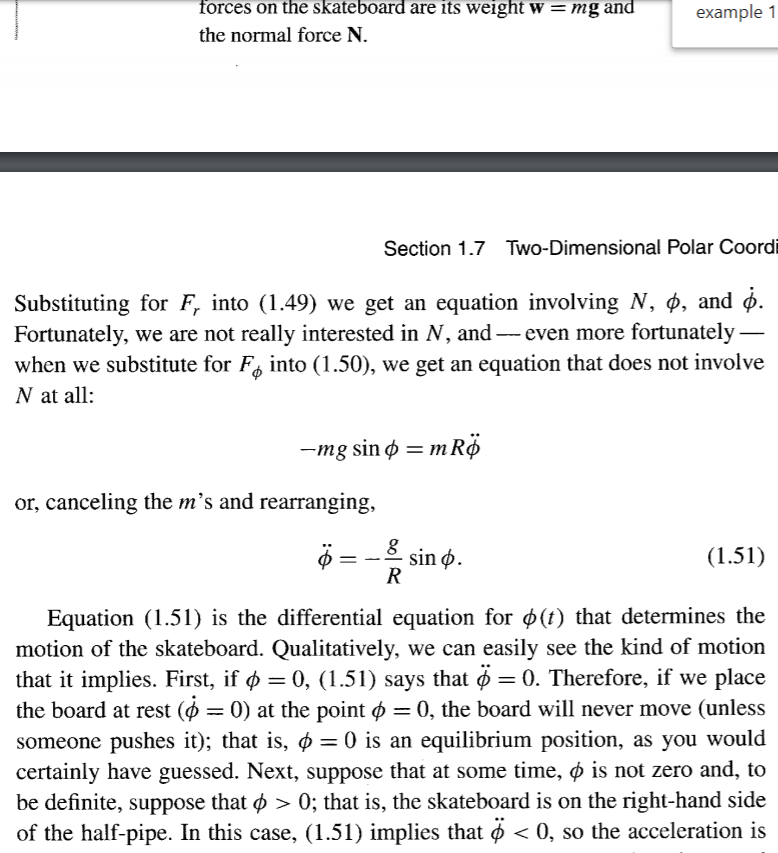 Consider Example 1 2 From The Text Equation 1 51 Chegg Com