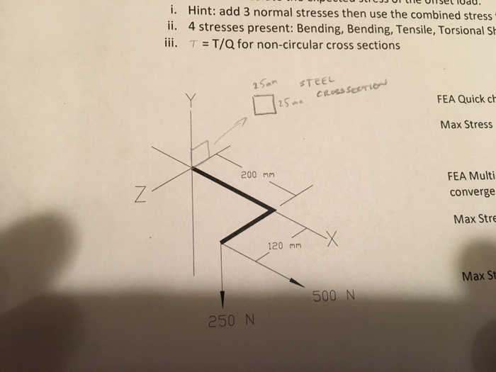 Solved Set Todd I Hint Add 3 Normal Stresses Then Use T Chegg Com