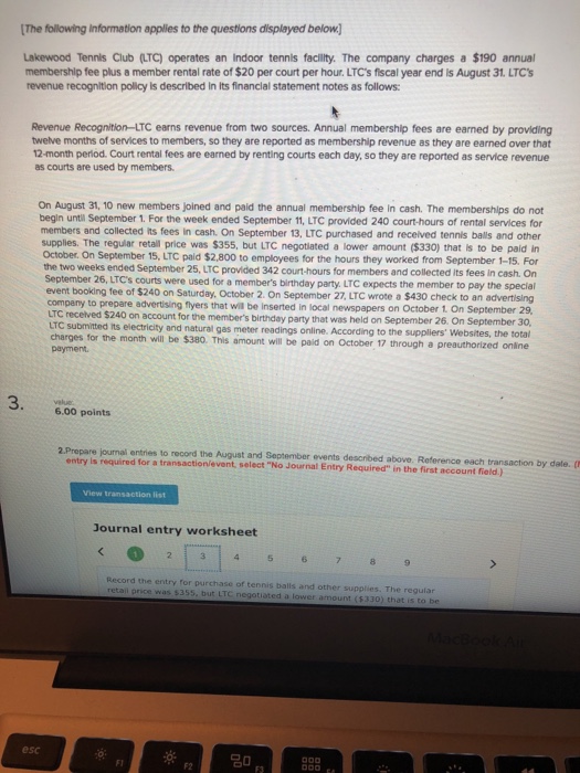 Solved on August 31 10 new members joined and paid the | Chegg.com