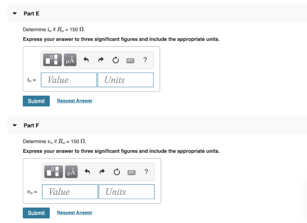 Solved Determine Io And Vo In The Circuit Shown In Figur Chegg Com