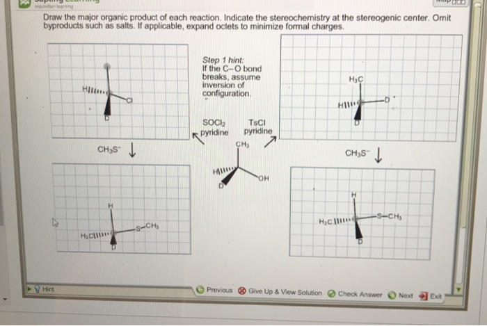 Solved Draw The Major Organic Product Of Each Reaction. I
