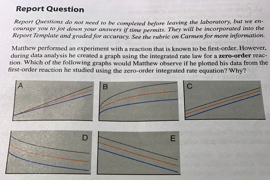 Solved Report Question Report Questions Do Not Need To Be Chegg Com