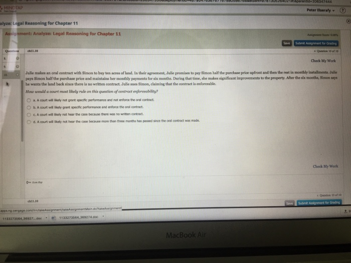 problem oral contracts with To Makes Simon Ten An Contract Oral Solved: Buy With Julie problem oral contracts with To Makes Simon Ten An Contract Oral Solved: Buy With Julie