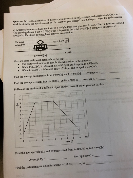 Determining Speed Velocity Worksheet Answers Unique Calculating Speed Time  Distance and A…