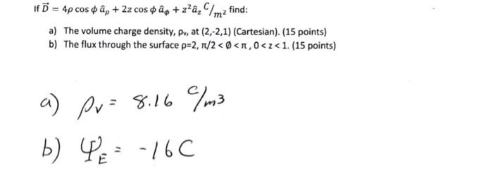 Solved Lf 4r Cos F Ap 2z Cos F G Z2a C Mz Find A Chegg Com