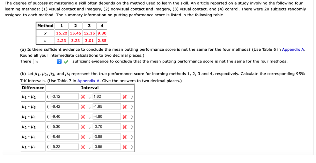 Table 7 Critical Values Of Q For The Studentized Chegg Com