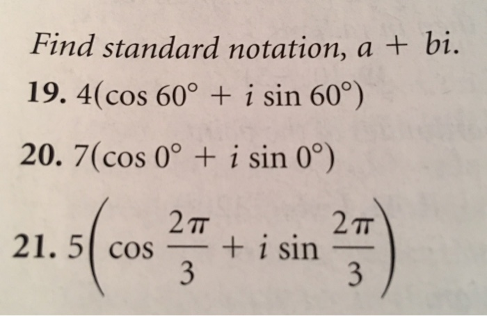 Sin 7 4 cos. Sin i. -Cos a + i sin a. Cos 60. Z = -cos(a) -i*sin( a).