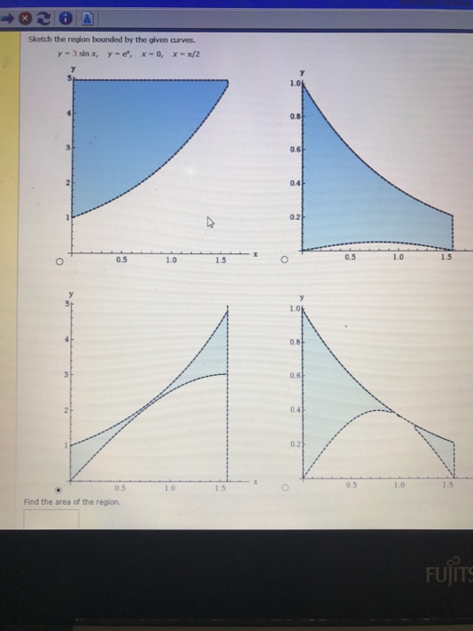 Solved Sketch The Region Bounded By The Given Below Y 3 Chegg Com