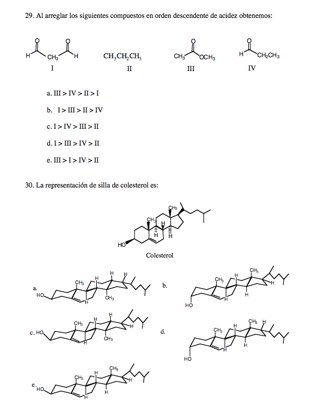 Solved First Question Is The Order From Most Acid To Less